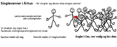 Logo fra singlevenner i århus facebook