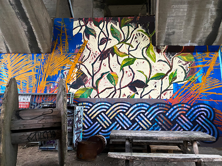 Street art ringgadebroen